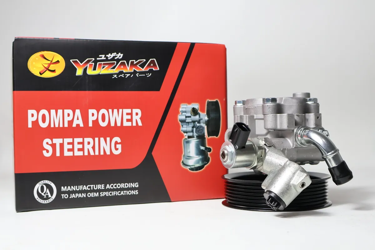 Pompa Power Steering Yuzaka FORTUNER / HILUX 2.4 & 2.8 (22-ON) + PULLY + SOLENOID VALVE foto 1